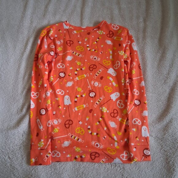 Cat & Jack Boys Unisex Size 10 Orange Halloween Pajamas - Picture 5 of 10